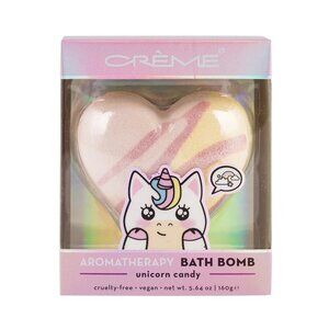3/$30 The Creme Shop Unicorn Candy Aromatherapy Large Bath Bomb